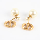 Christian Dior Pearl Earrings